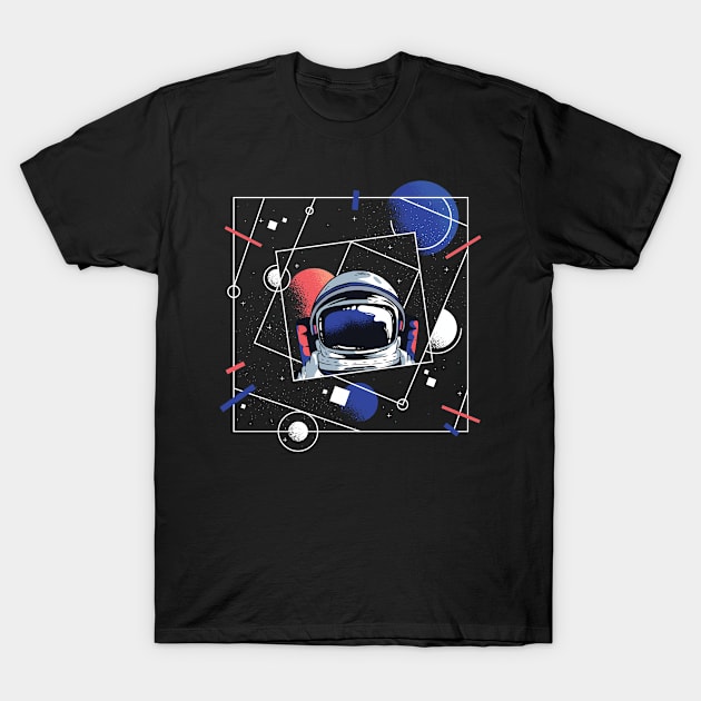 80s Astronaut T-Shirt by Urban_Vintage